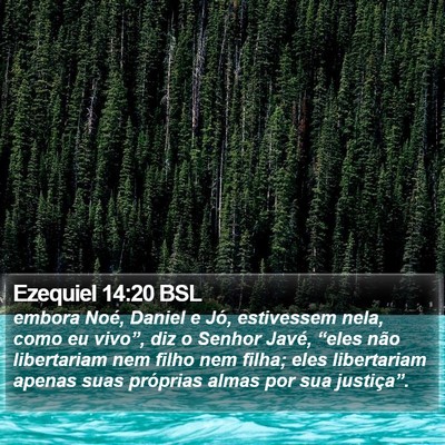 Ezequiel 14:20 BSL Bible Verse Image