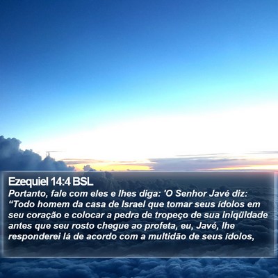 Ezequiel 14:4 BSL Bible Verse Image