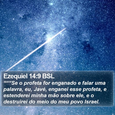 Ezequiel 14:9 BSL Bible Verse Image