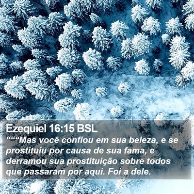 Ezequiel 16:15 BSL Bible Verse Image