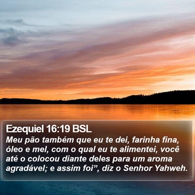 Ezequiel 16:19 BSL Bible Verse Image