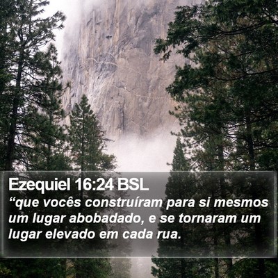 Ezequiel 16:24 BSL Bible Verse Image