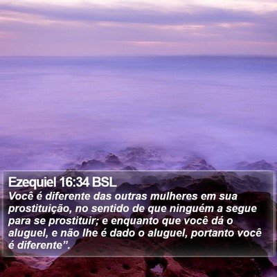Ezequiel 16:34 BSL Bible Verse Image