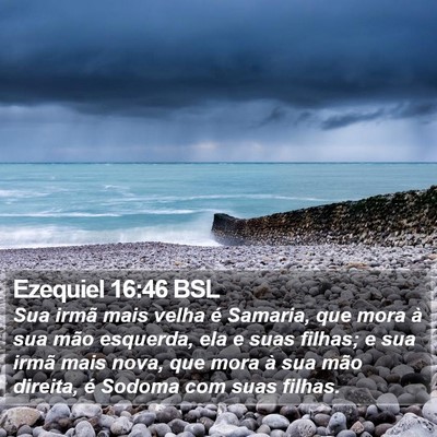 Ezequiel 16:46 BSL Bible Verse Image