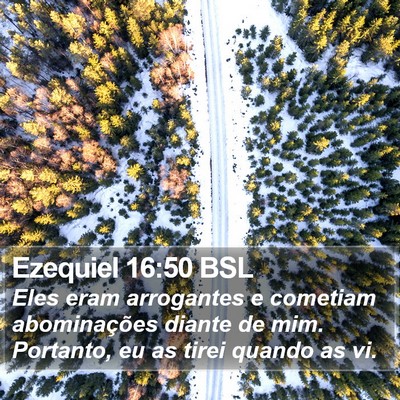 Ezequiel 16:50 BSL Bible Verse Image