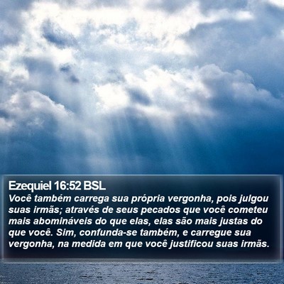 Ezequiel 16:52 BSL Bible Verse Image