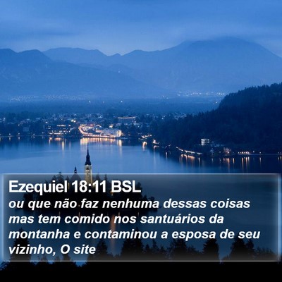 Ezequiel 18:11 BSL Bible Verse Image
