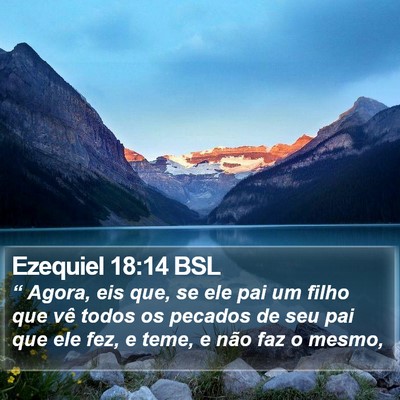 Ezequiel 18:14 BSL Bible Verse Image