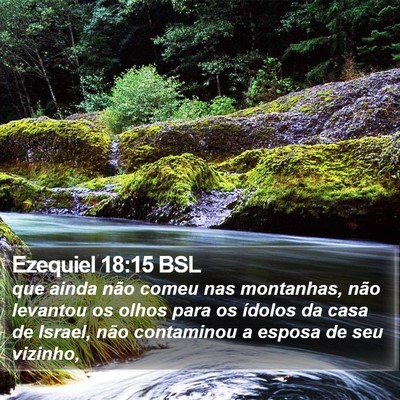 Ezequiel 18:15 BSL Bible Verse Image