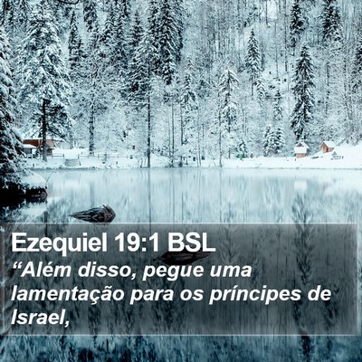 Ezequiel 19:1 BSL Bible Verse Image