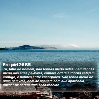 Ezequiel 2:6 BSL Bible Verse Image