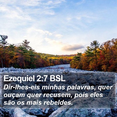 Ezequiel 2:7 BSL Bible Verse Image