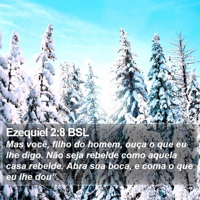 Ezequiel 2:8 BSL Bible Verse Image