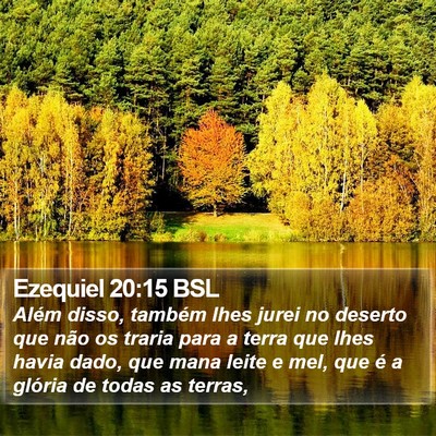 Ezequiel 20:15 BSL Bible Verse Image
