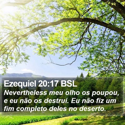 Ezequiel 20:17 BSL Bible Verse Image