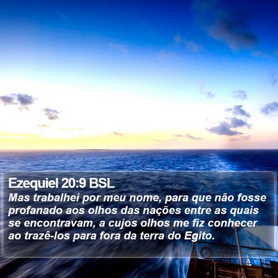Ezequiel 20:9 BSL Bible Verse Image