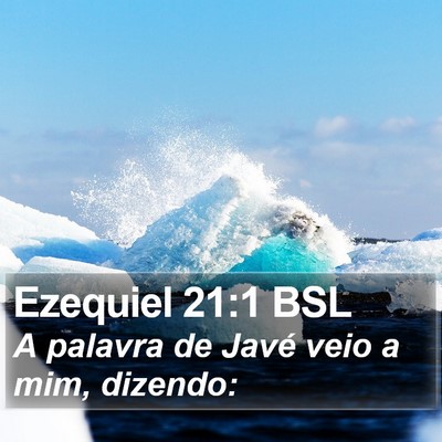 Ezequiel 21:1 BSL Bible Verse Image