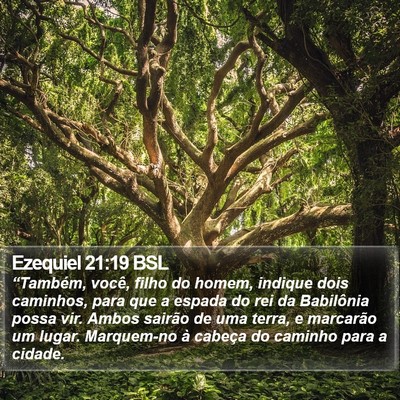 Ezequiel 21:19 BSL Bible Verse Image