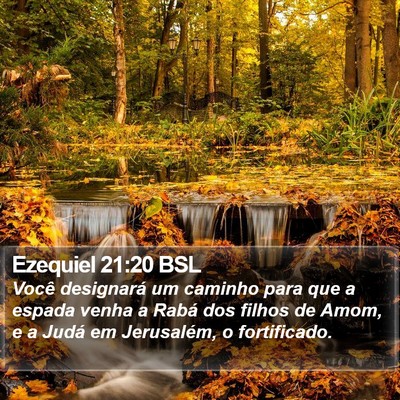 Ezequiel 21:20 BSL Bible Verse Image