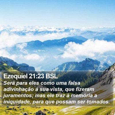 Ezequiel 21:23 BSL Bible Verse Image