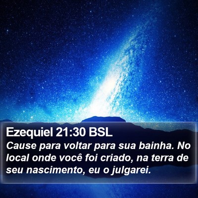 Ezequiel 21:30 BSL Bible Verse Image