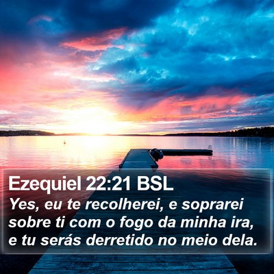 Ezequiel 22:21 BSL Bible Verse Image