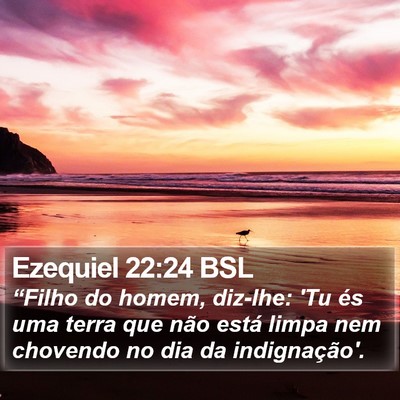 Ezequiel 22:24 BSL Bible Verse Image