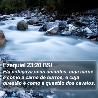 Ezequiel 23:20 BSL Bible Verse Image