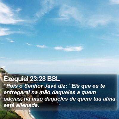 Ezequiel 23:28 BSL Bible Verse Image