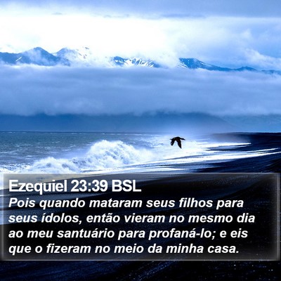 Ezequiel 23:39 BSL Bible Verse Image