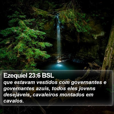Ezequiel 23:6 BSL Bible Verse Image