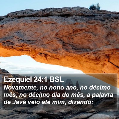 Ezequiel 24:1 BSL Bible Verse Image