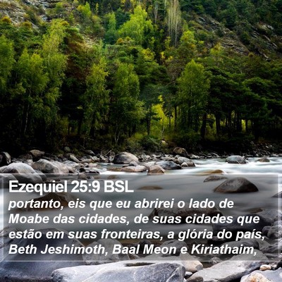 Ezequiel 25:9 BSL Bible Verse Image