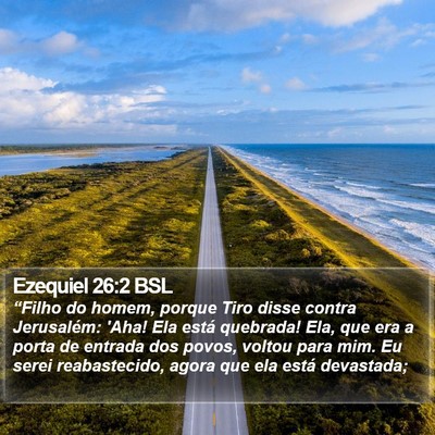 Ezequiel 26:2 BSL Bible Verse Image