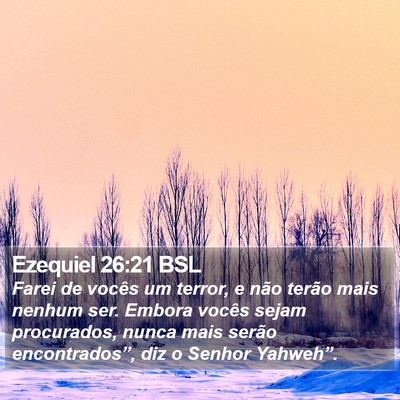 Ezequiel 26:21 BSL Bible Verse Image