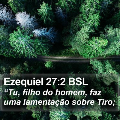 Ezequiel 27:2 BSL Bible Verse Image