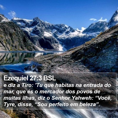 Ezequiel 27:3 BSL Bible Verse Image
