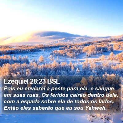 Ezequiel 28:23 BSL Bible Verse Image