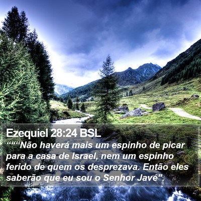 Ezequiel 28:24 BSL Bible Verse Image