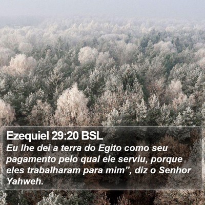 Ezequiel 29:20 BSL Bible Verse Image