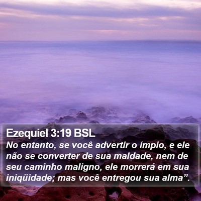 Ezequiel 3:19 BSL Bible Verse Image