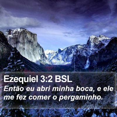 Ezequiel 3:2 BSL Bible Verse Image