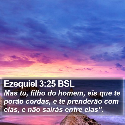 Ezequiel 3:25 BSL Bible Verse Image