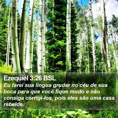 Ezequiel 3:26 BSL Bible Verse Image