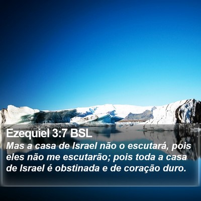 Ezequiel 3:7 BSL Bible Verse Image