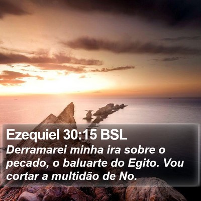 Ezequiel 30:15 BSL Bible Verse Image