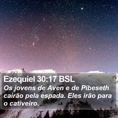 Ezequiel 30:17 BSL Bible Verse Image