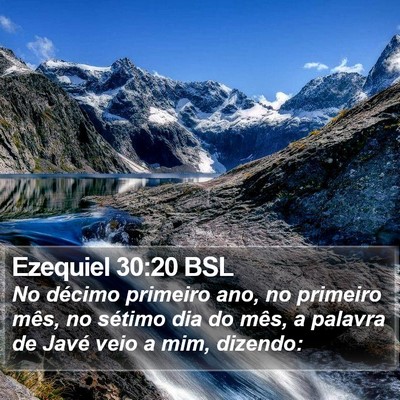 Ezequiel 30:20 BSL Bible Verse Image