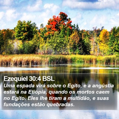 Ezequiel 30:4 BSL Bible Verse Image