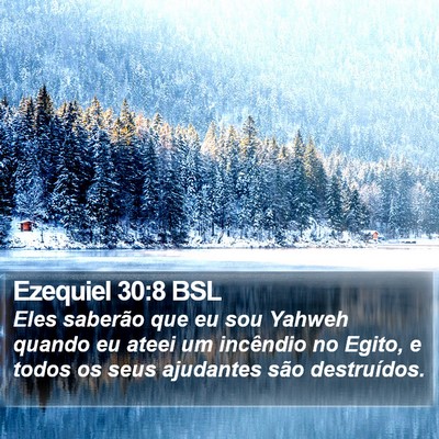 Ezequiel 30:8 BSL Bible Verse Image